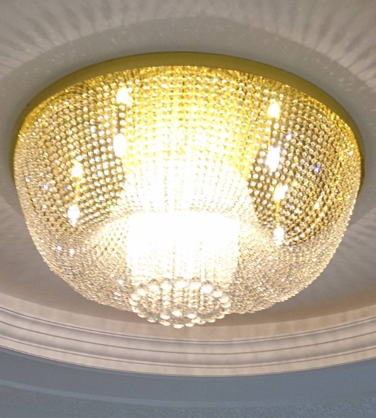 Glass Bubble Chandelier